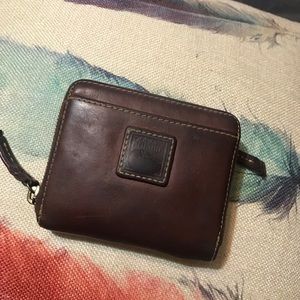 Flourentine Leather Dooney Wallet
